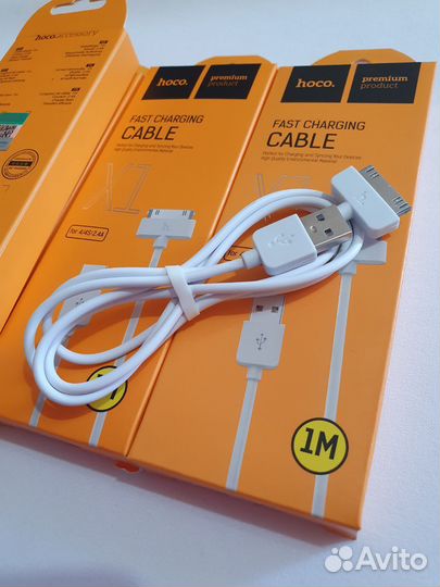 Кабель зарядки 30pin, hoco premium, original