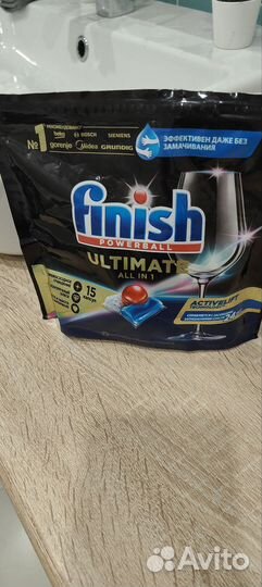 Таблетки для посудомоечных машин finish