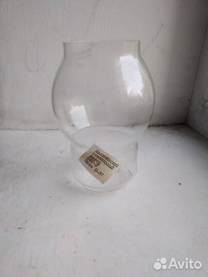 Стекло для керосиновой лампы летучая мышь пр.СССР