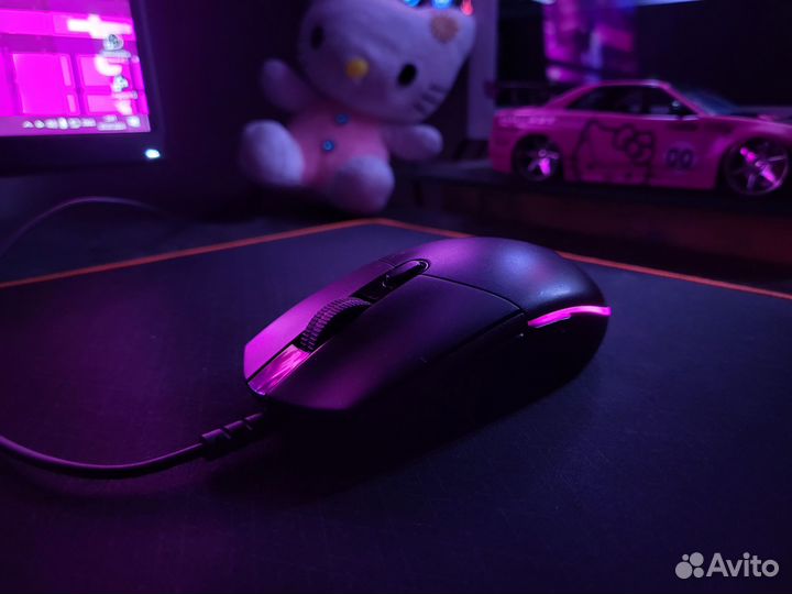 Игровая мышка logitech g102