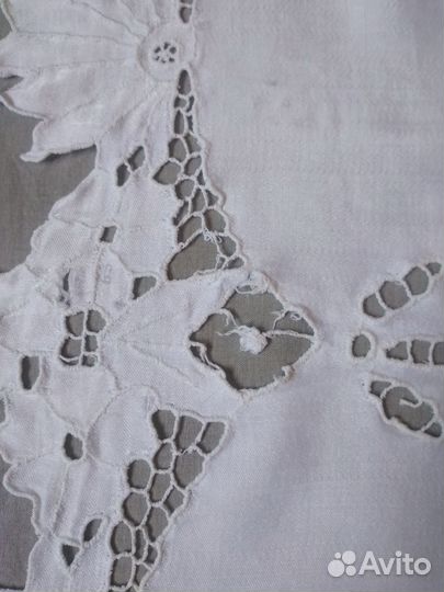 Салфетки накомодники с вышивкой винтаж