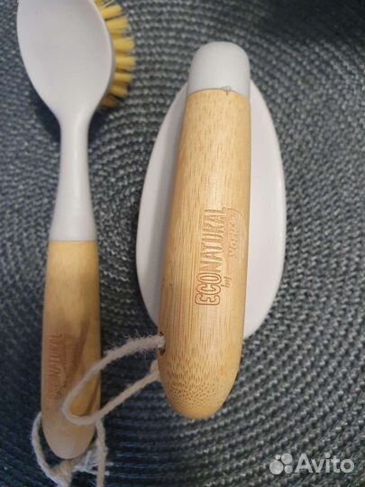 Щетка для посуды и щетка утюжок eco natural