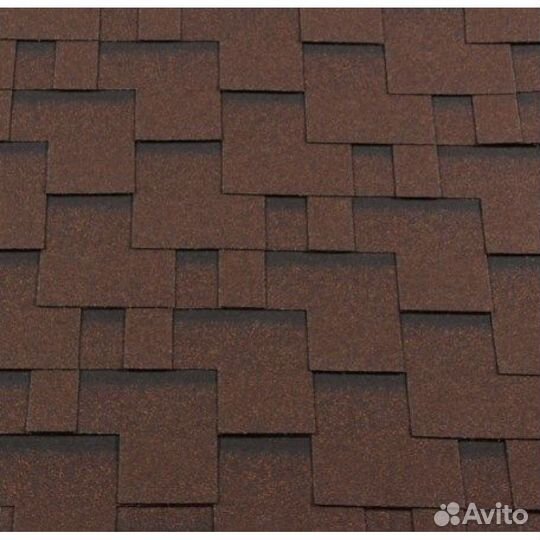 Гибкая черепица Руфшилд Классик Модерн Коричневый