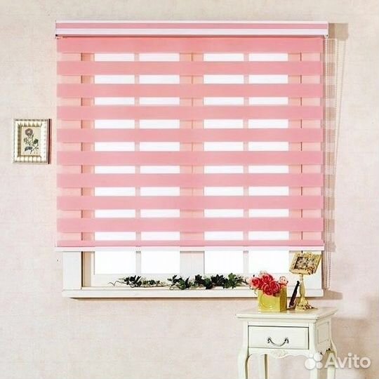 Рулонные шторы день ночь Багратионовск