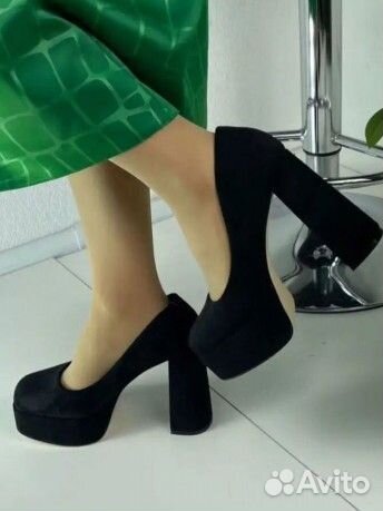 Туфли на высоком каблуке 38