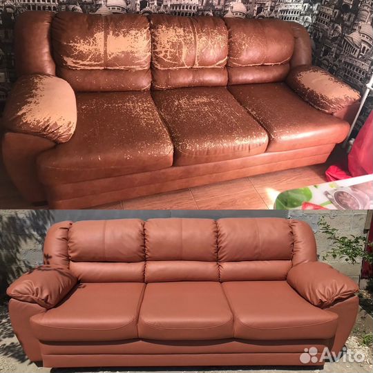 Перетяжка мягкой мебели. изготовление и ремонт