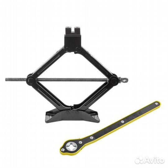 Домкрат механический ''ромб''2т (h min 120мм, h ma