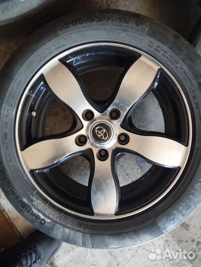 Колеса в сборе r16, toyota corolla 5 114.3