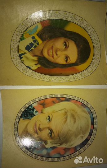 Переводные картинки времен СССР