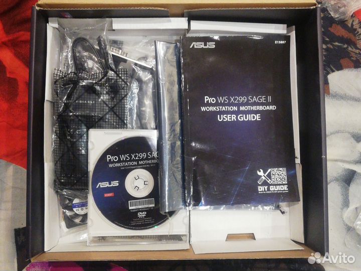 Материнская плата с процессором lga 2066,x299