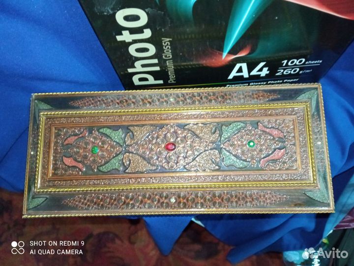 Шкатулка ручной работы, без ножей