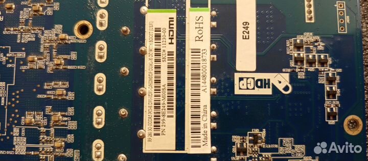 Видеокарта на запчасти R9 280 asrock