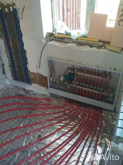 Отопление, теплый пол, сантехника, электрика