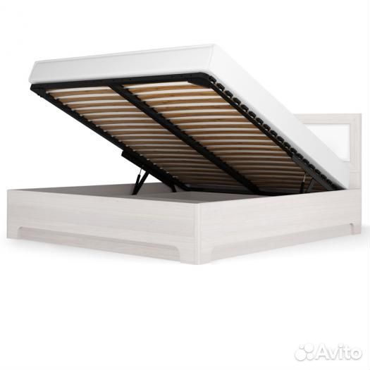 Кровать-1 с подъёмным ортопедическим основанием 1600 «Парма Нео»