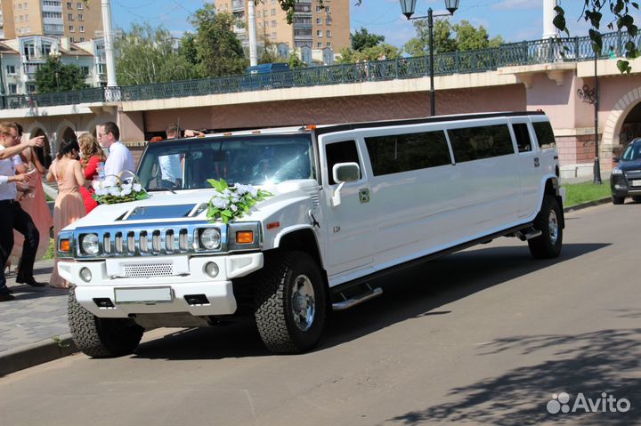 Аренда лимузинов Hummer H2 на свадьбу в Орле