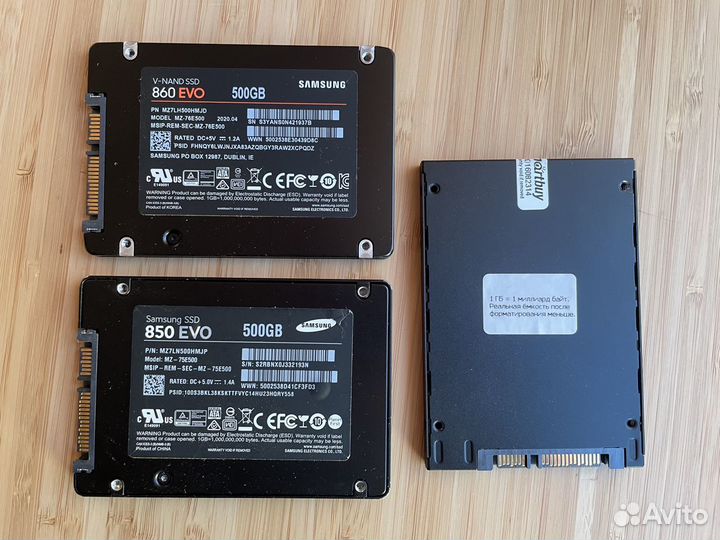 SSD диски SmartBuy & Samsung