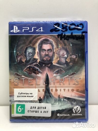 Диск Stellaris Новый на PS4