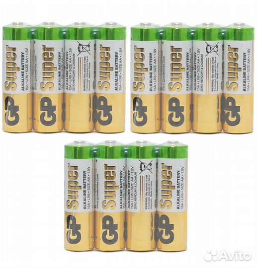 Батарейки Gp