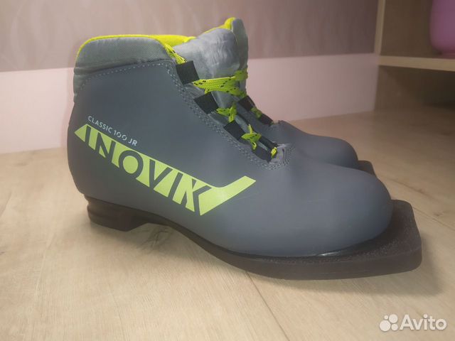 Лыжные ботинки inovik classic 100 JR 34р объявление продам