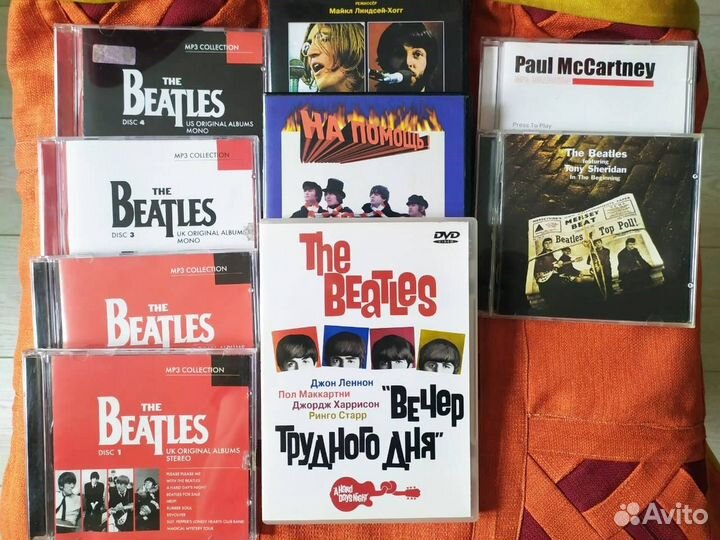 Собрание MP-3 дисков и фильмов 