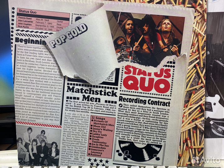 Виниловые пластинки status QUO