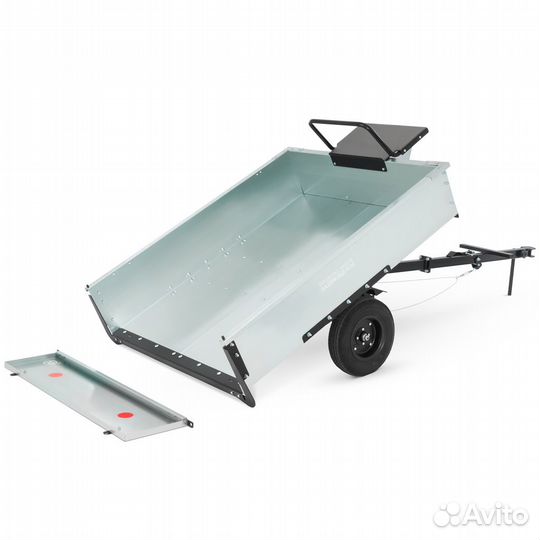 Прицеп для мотоблока тпм-500 про оцинкованный