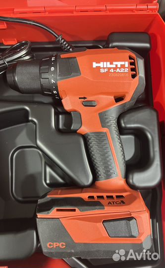 Аккумуляторная дрель-шуруповёрт Hilti SF 4-A22