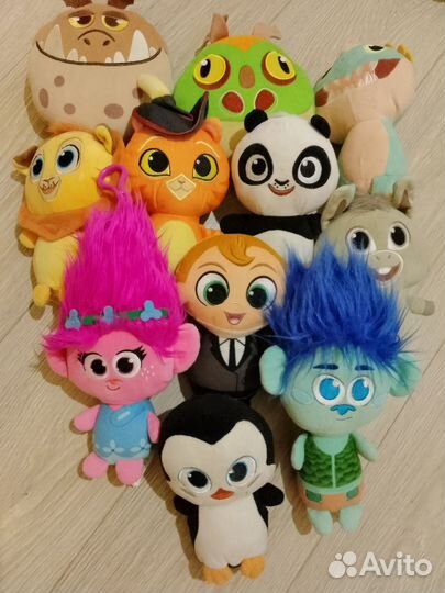 Игрушки Магнит тролли, драконы, миньоны