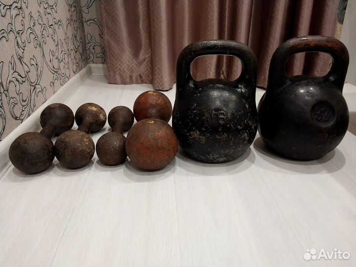 Продам Гири, Гантели