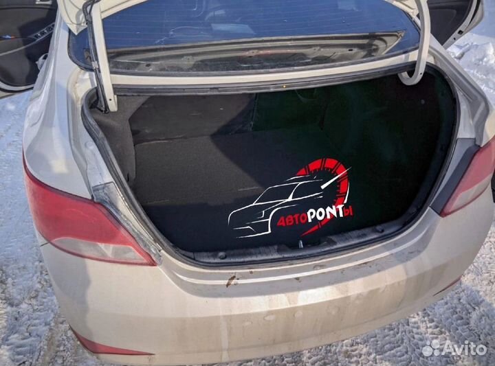 Фальшпол Hyundai Solaris до 17г жесткий из фанеры