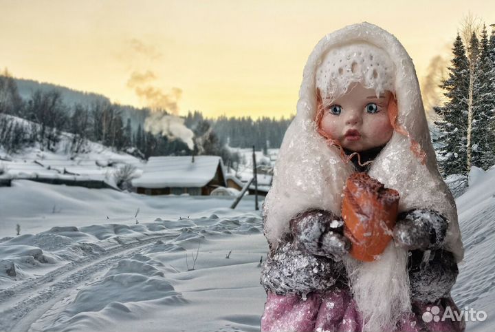 Ватная игрушка