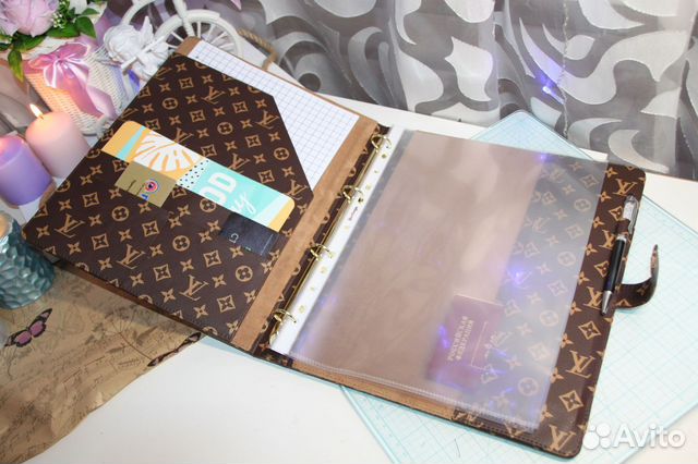 Папка для документов Louis Vuitton (ручнаяработа)