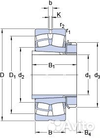 Подшипник SKF 24136 (гост 4003736 )