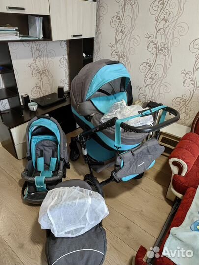 Коляска riko bruno 3 в 1