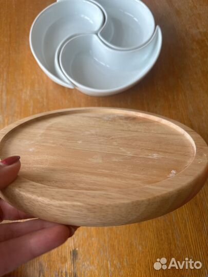 Менажница фарфор