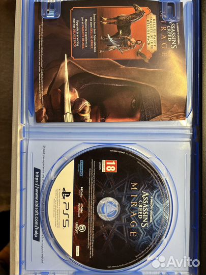 Assassins creed mirage ps5 диск