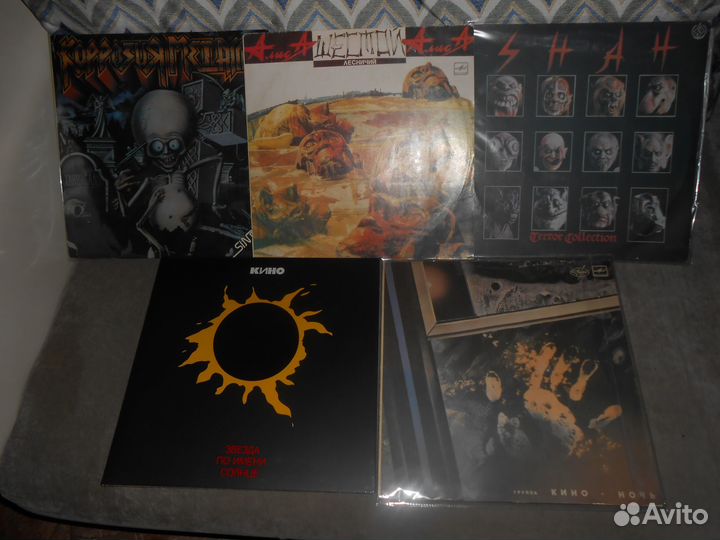 Кино, Алиса, Shah, Коррозия LP