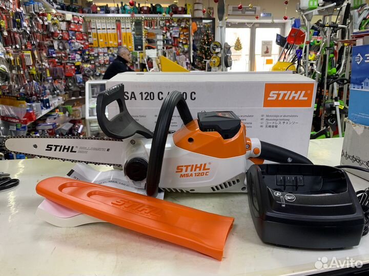 Аккумуляторная пила stihl MSA 120 C-B (с АКБ и зу)