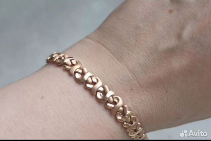 Золотой женский браслет 585