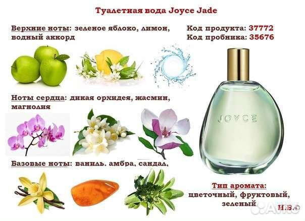 Серия цветочных ароматов Joyce