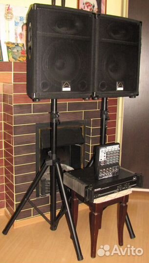 Колонки SVP 1200W W-15