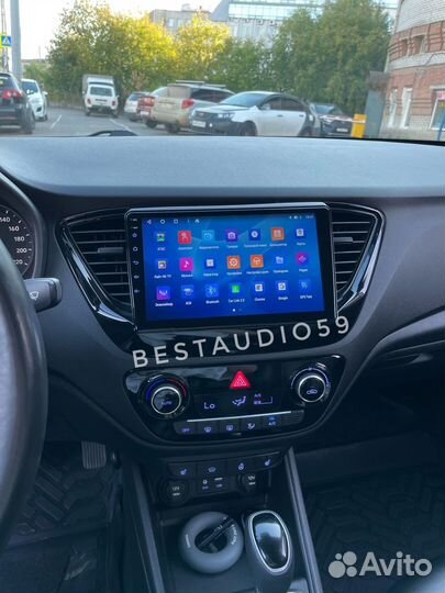 Магнитола hyundai Solaris 2017-2021