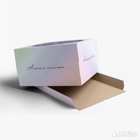 Картонные коробки с логотипом на заказ