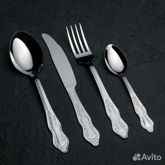 Набор столовых приборов 'Славяна', 24 предмета, то