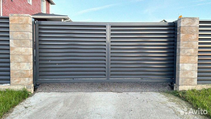 Ламели жалюзи для забора от производителя