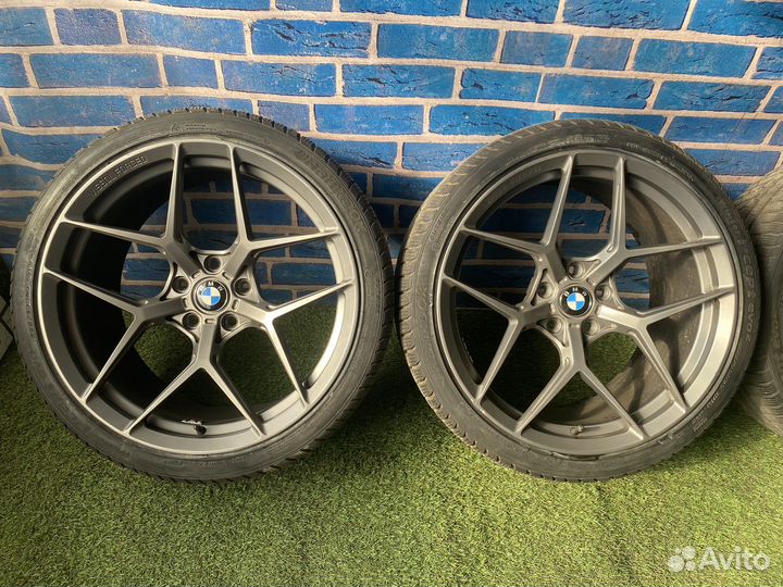 Разноширокие кованные колеса r20 на BMW 5er (f10)
