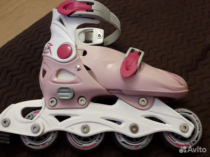Коньки/ролики 2 в 1 со сменными шасси