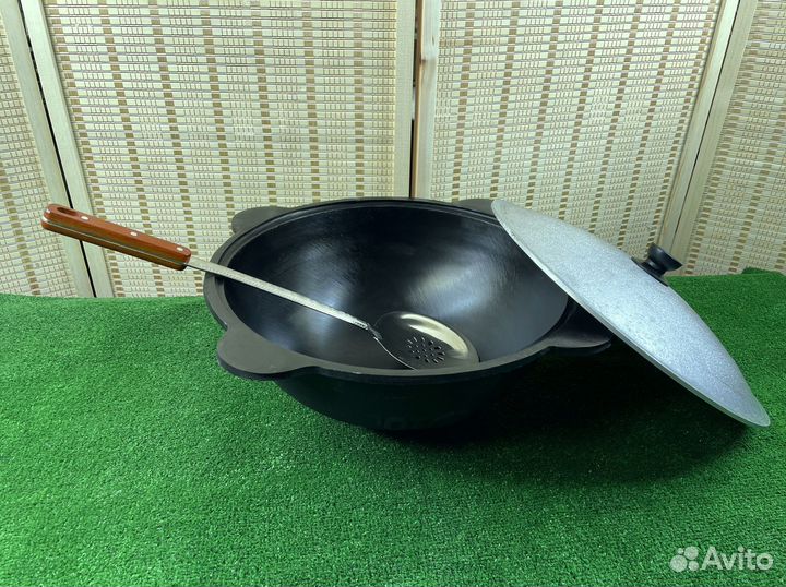 Казан чугунный 16 литров