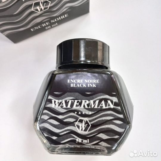 Чернила черные Waterman 50 мл