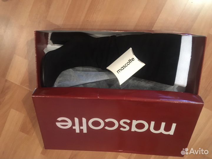 Сапоги замшевые Mascotte